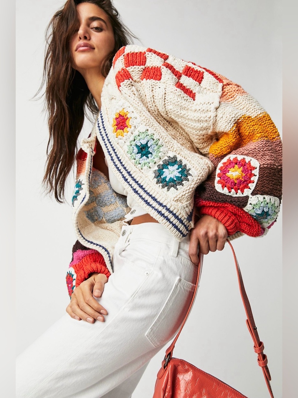 FREE PEOPLE CLEAR SKIES CARDI NWT Size S - Picture 3 of 9